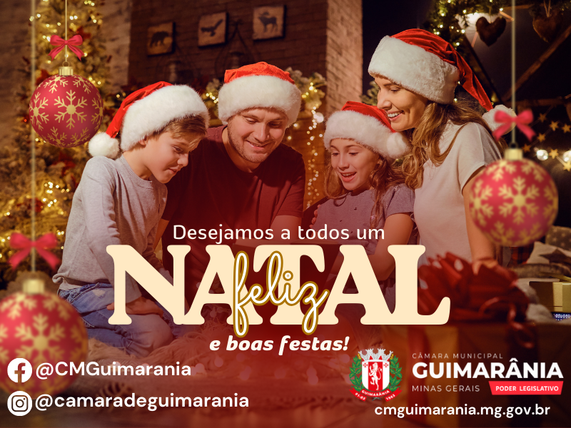 Feliz Natal Guimarânia!