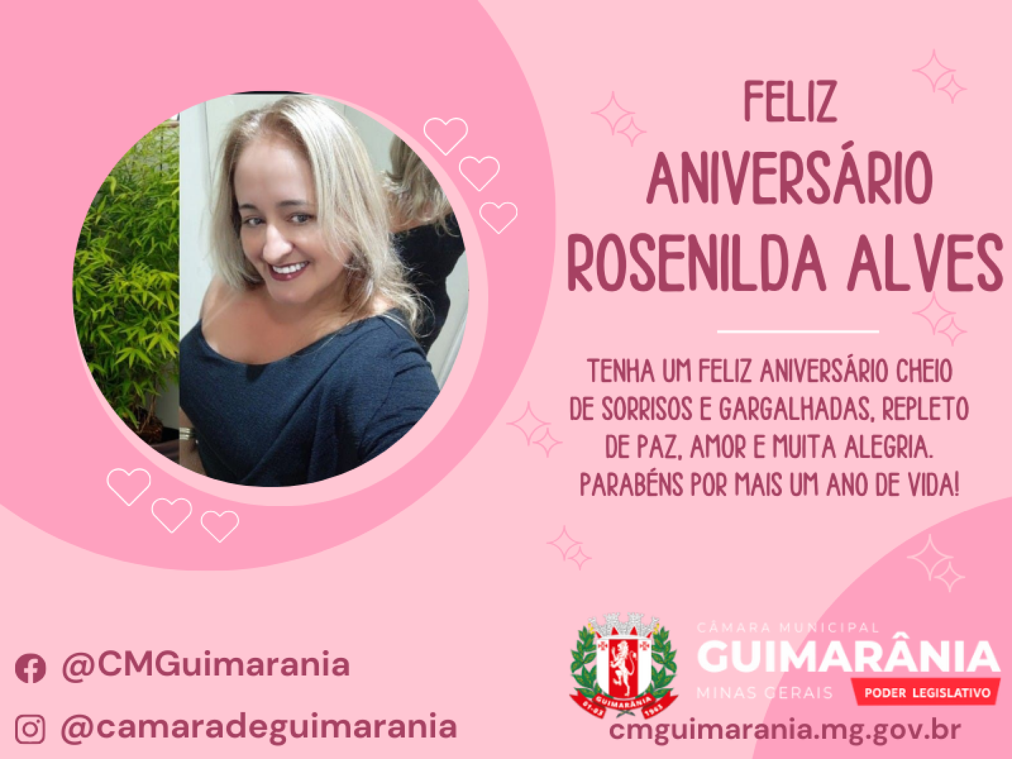 Feliz Aniversário Rosenilda Alves